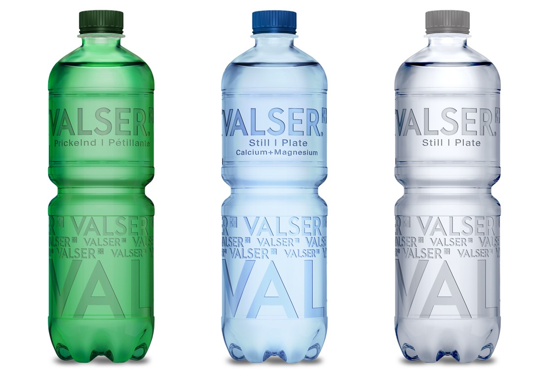 VALSER Flaschen ohne Etikett
