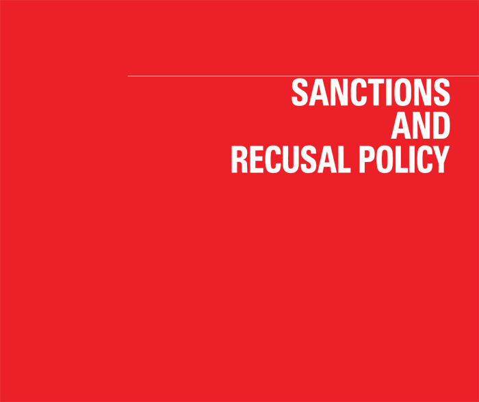 sanctions-and-recusal-policy